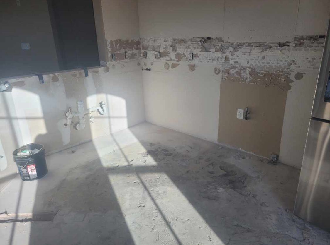 kitchen before