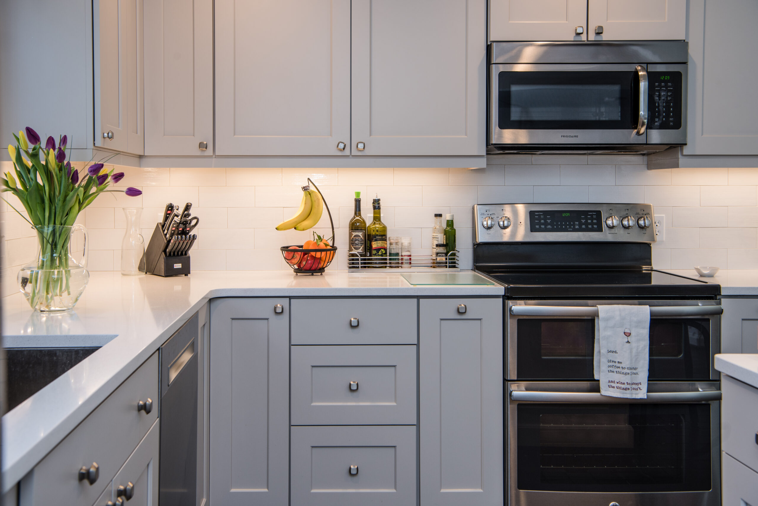 Finished Cabinetry Installation by FineCraft Contractors